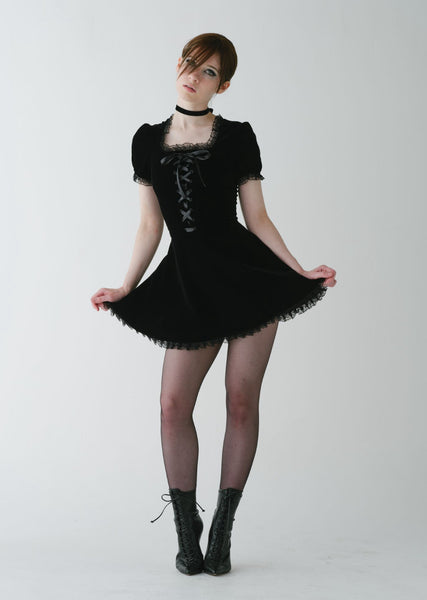 Velvet Heidi Dress – L'école Des Femmes