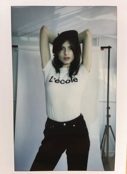 Tシャツ(半袖/袖なし) L'ecole des femmes OUI NON Tee shirt Men's Oui-Non Tee (White) – L'école Des Femmes