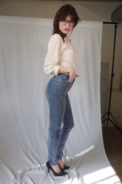 L'ecole Des Femmes, Jeans, Lecole Des Femmes Jane Birkin Flare Low Rise  Jeans