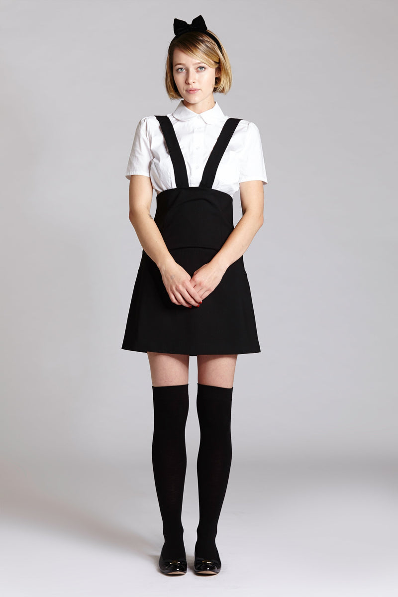 Mini Pencil Suspender Skirt
