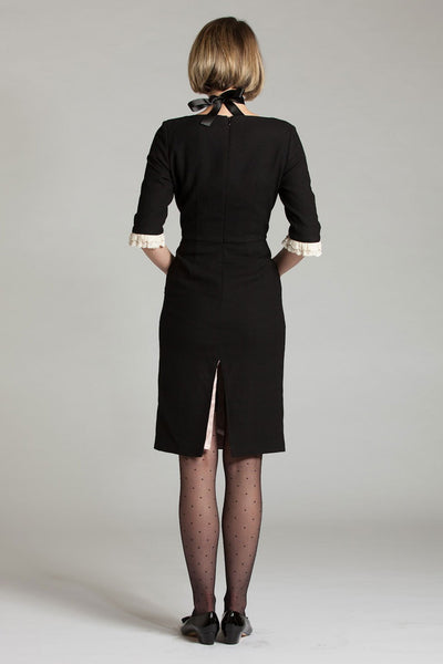 L'ecole des Femmes フレンチメイドドレス The Square Neck French Maid Dress – L'école Des Femmes