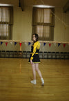 Bumble bee cheerleader Skirt