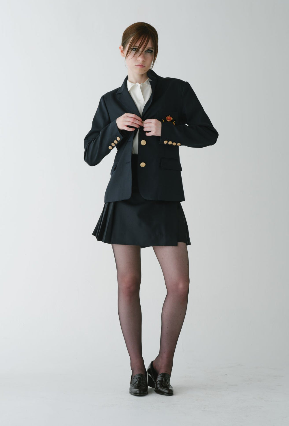 新品　L’ecole des femmes ルコルドファム　シースルーブラウス Cotton Sailor Blouse – L'école Des Femmes