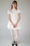 Baby Doll Dress (White)