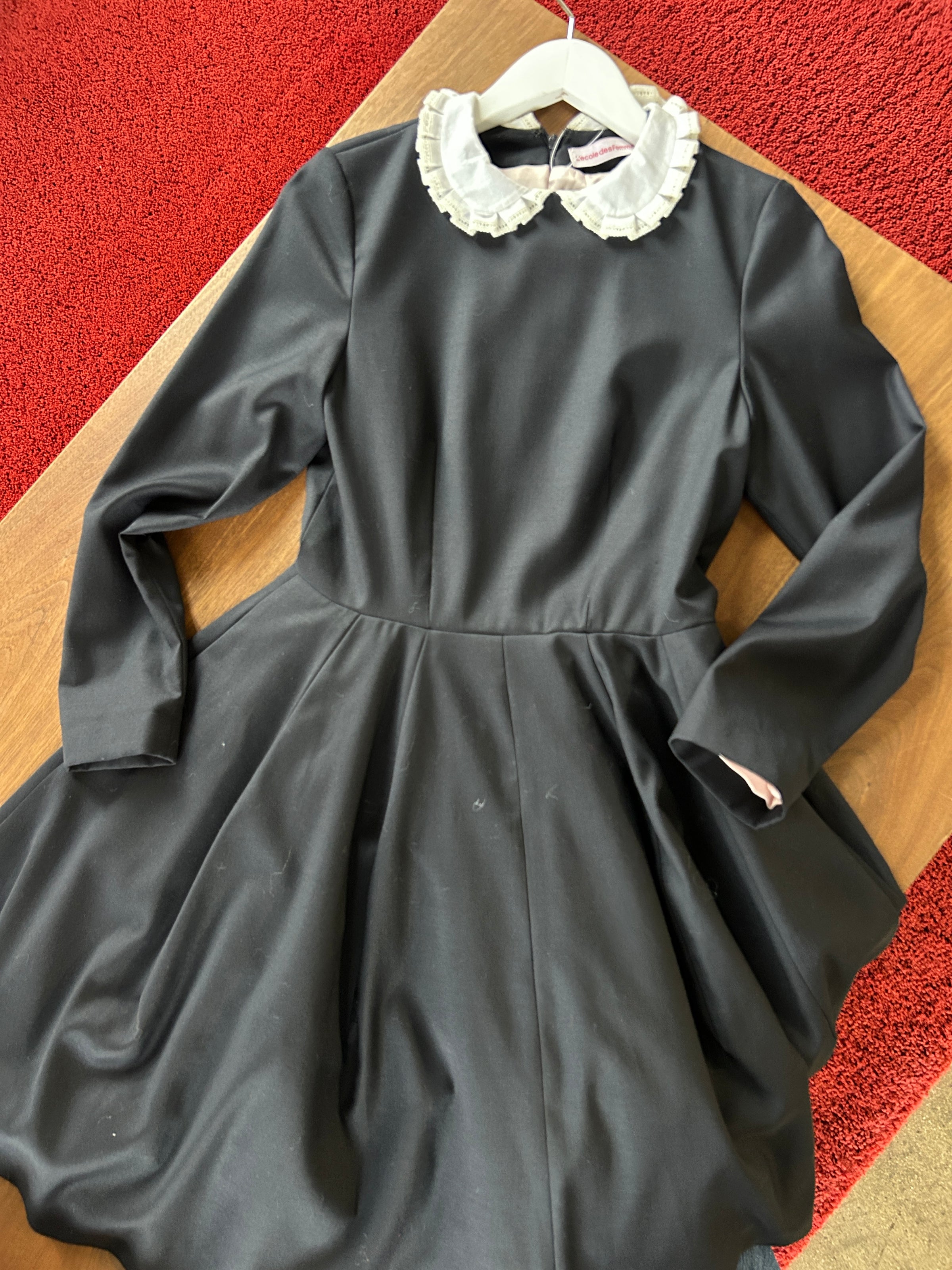 Peter Pan Collar A Line dress – L'école Des Femmes