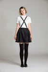 Criss Cross Suspender Skirt