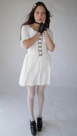 The Marquise Eyelet Dress – L'école Des Femmes