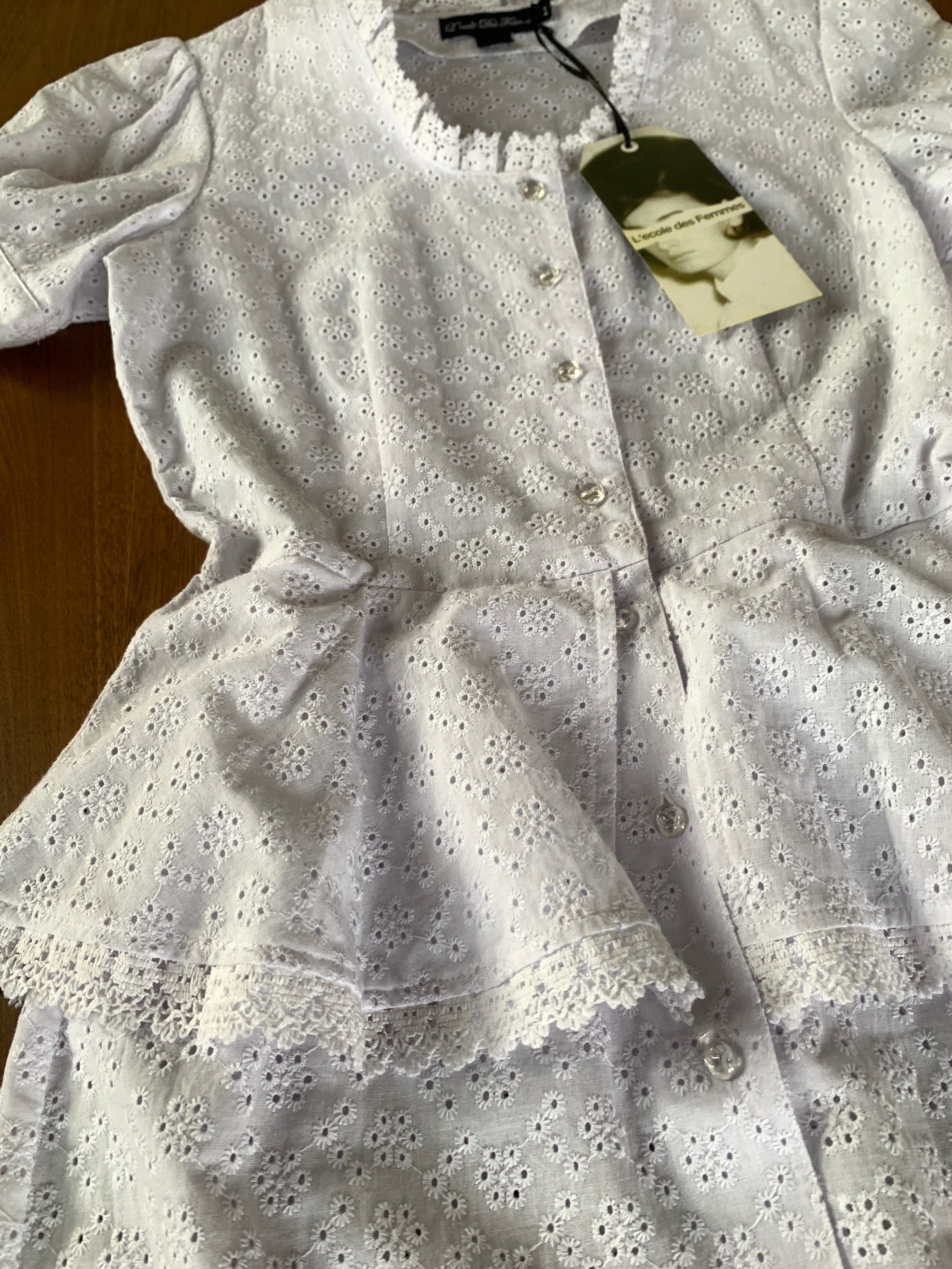 bardot peplum dress Bardot lace high neck blouson button detailing peplum mini dress in pink