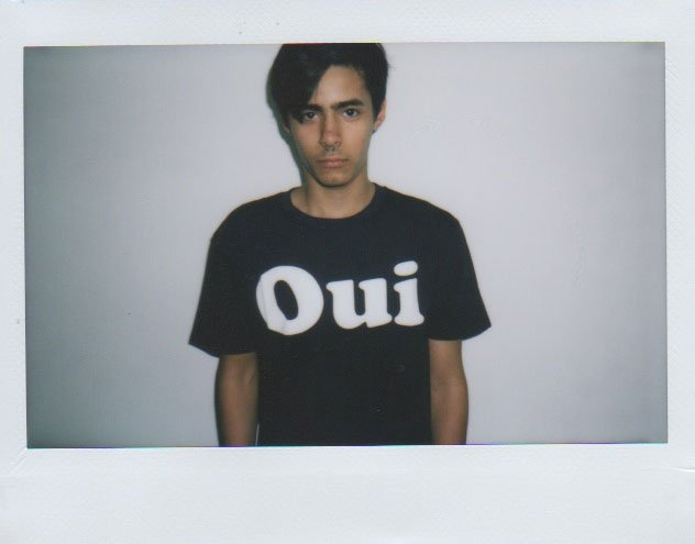 Men's Oui Non Tee (Navy)