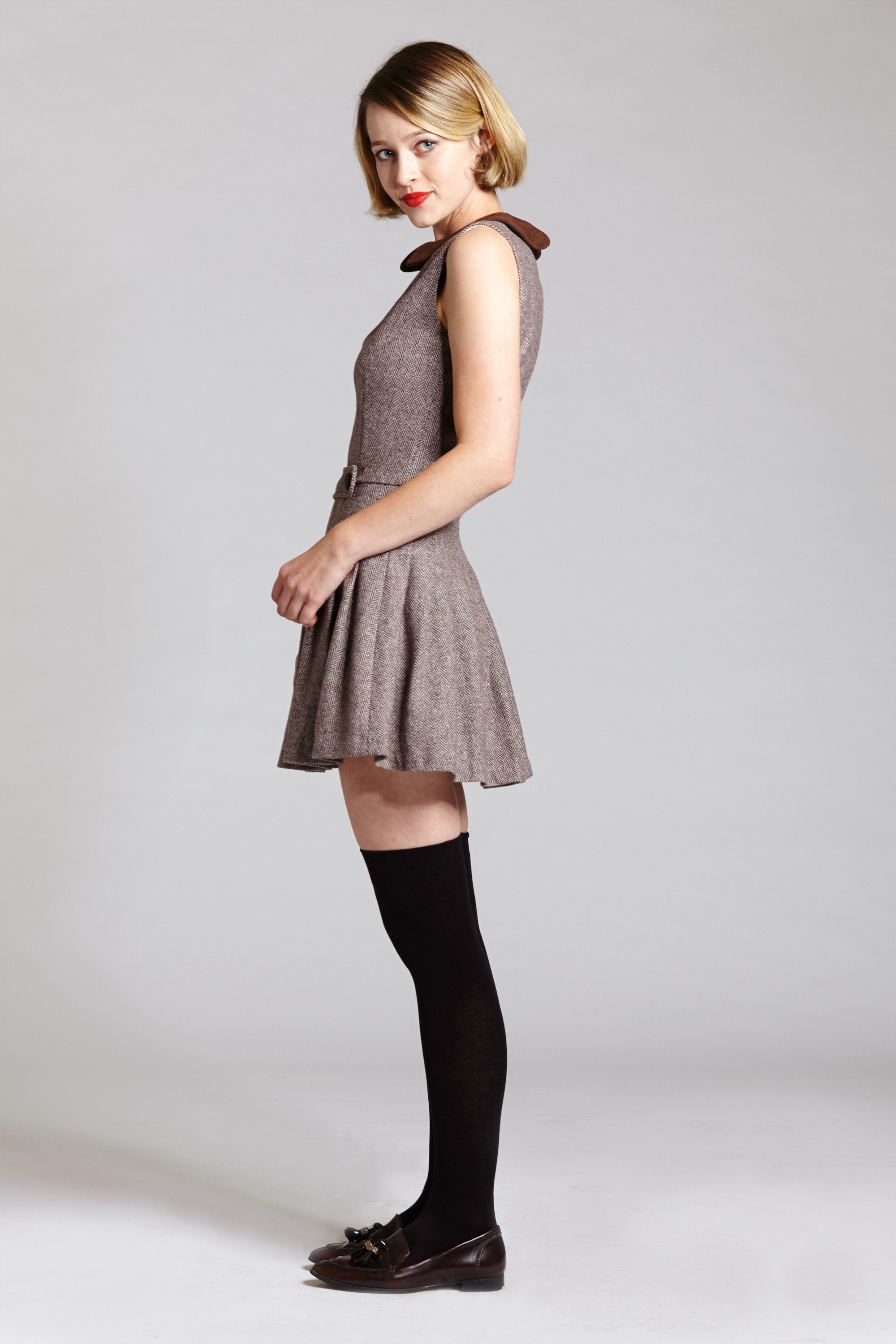 brown ecoliere dress Brown Ecoliere Dress L'cole Des Femmes