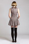brown ecoliere dress Caf Forgot Brown Ecoliere Dress