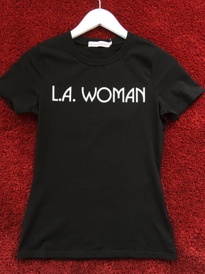 L.A. Woman Tee (Black) - L'école Des Femmes 
