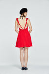 Cerisier Dress (Red) - L'école Des Femmes 