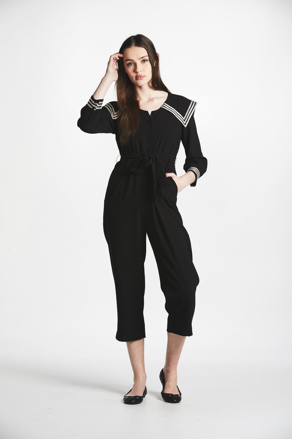 Combinaison (Jumpsuit) Militaire Femme Schott NYC - Moderne, Avec Badges - 10