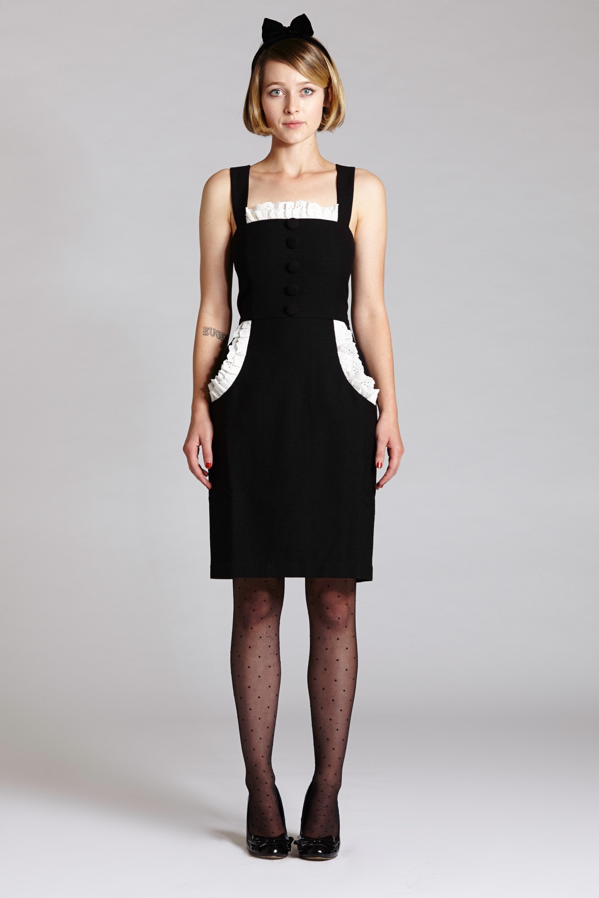French Maid Strap Dress – L'école Des Femmes