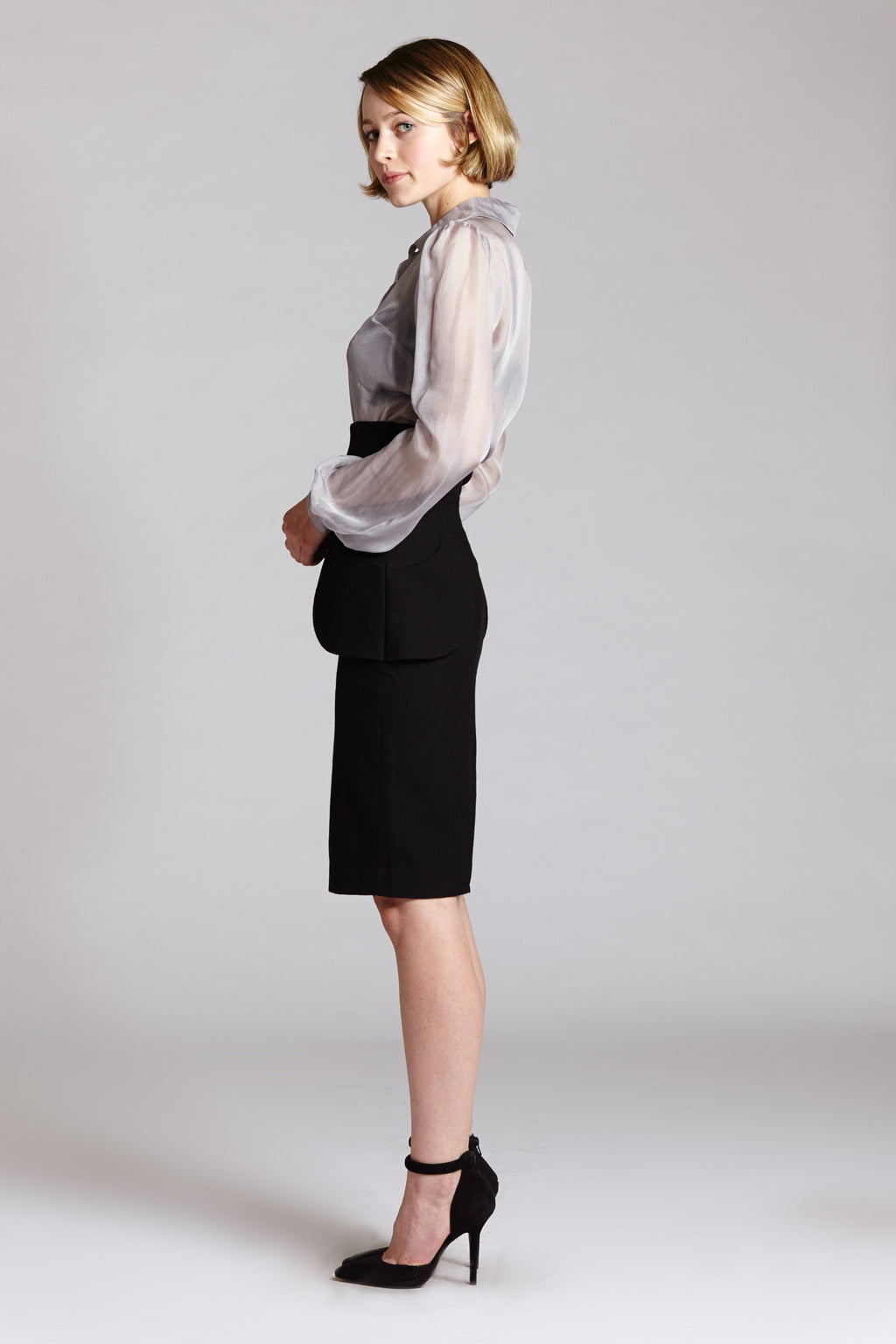 Secretary Wool Skirt - L'école Des Femmes 