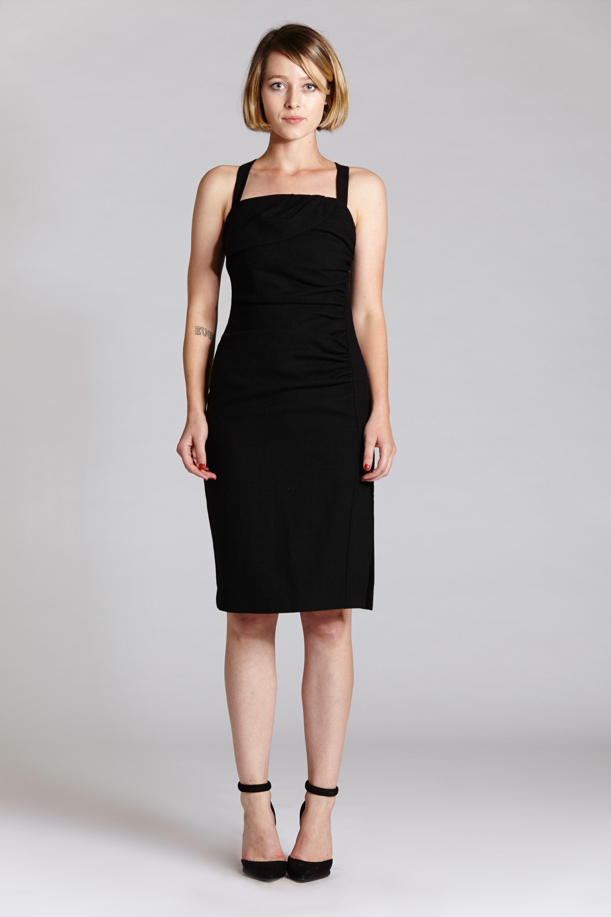 knee length dresses for ladies Bond Girl Dress – Glam Chamber main image 1