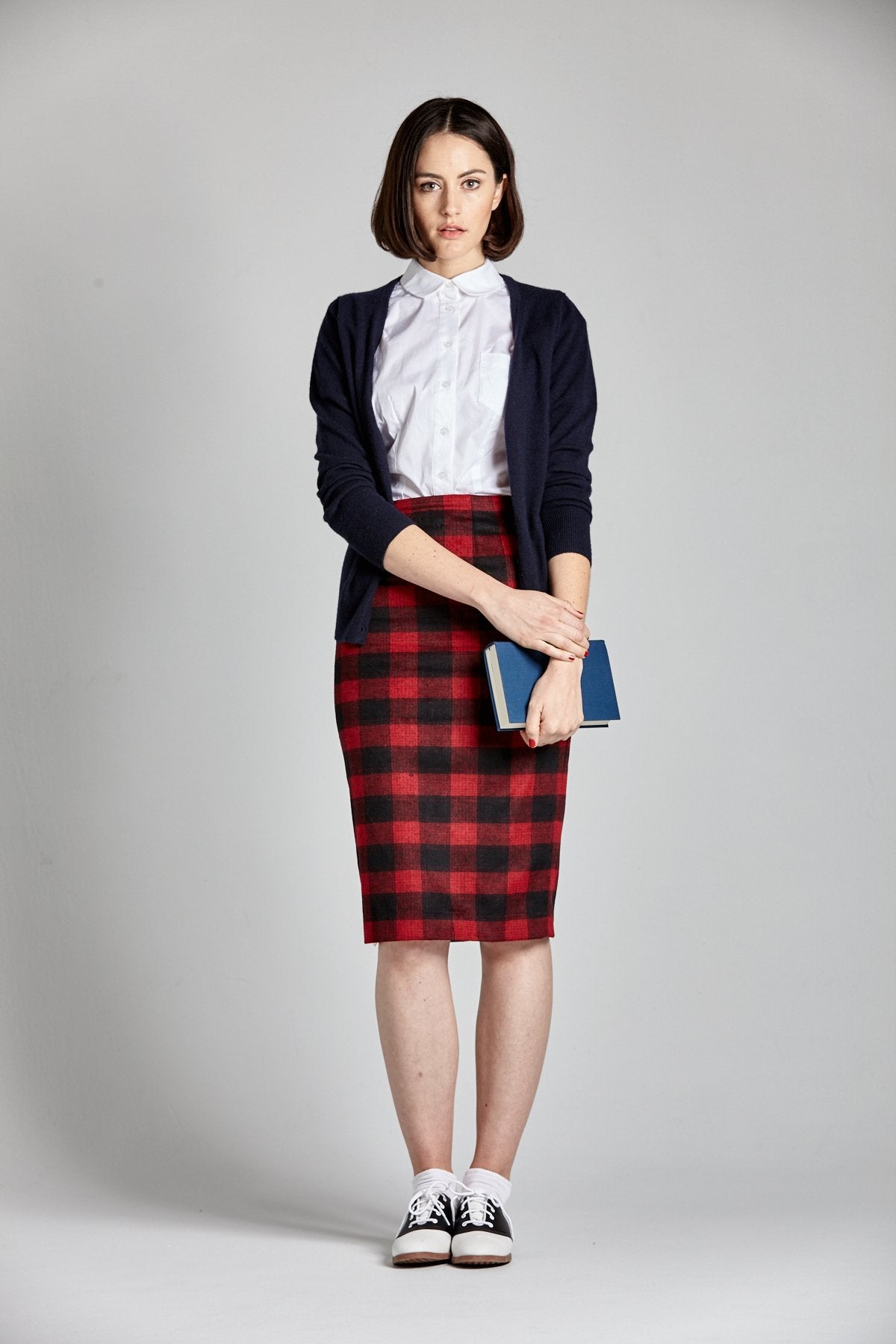 Criss Cross Suspender Skirt – L'école Des Femmes