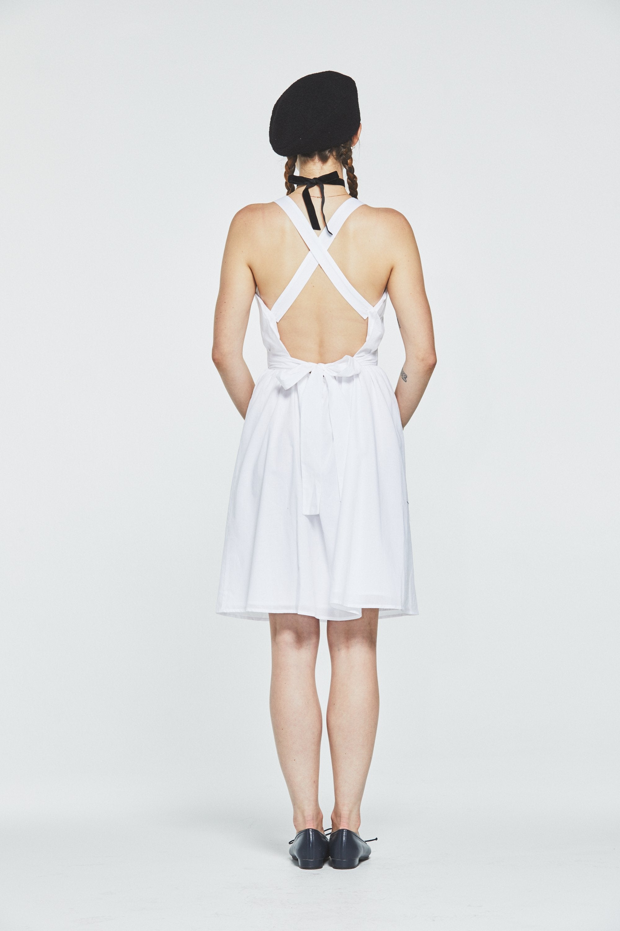 Betty Blue Apron Dress L'cole Des Femmes Betty Blue Apron Dress L'cole Des Femmes