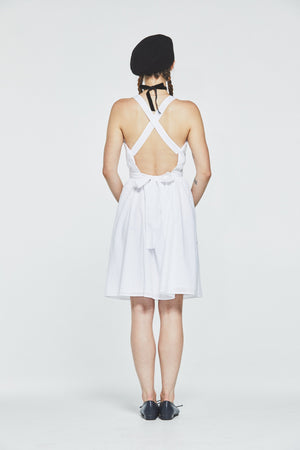 Betty Blue Apron Dress – L'école Des Femmes
