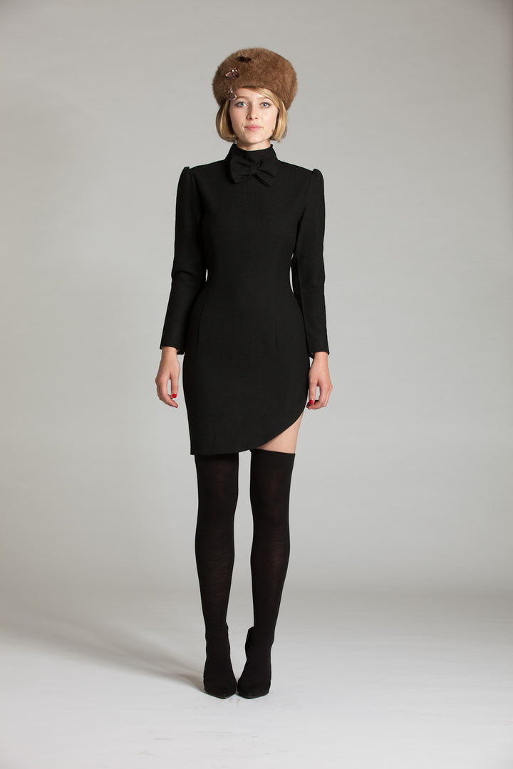 Bonded Side Slit Side Slit Bond dress – L'école Des Femmes