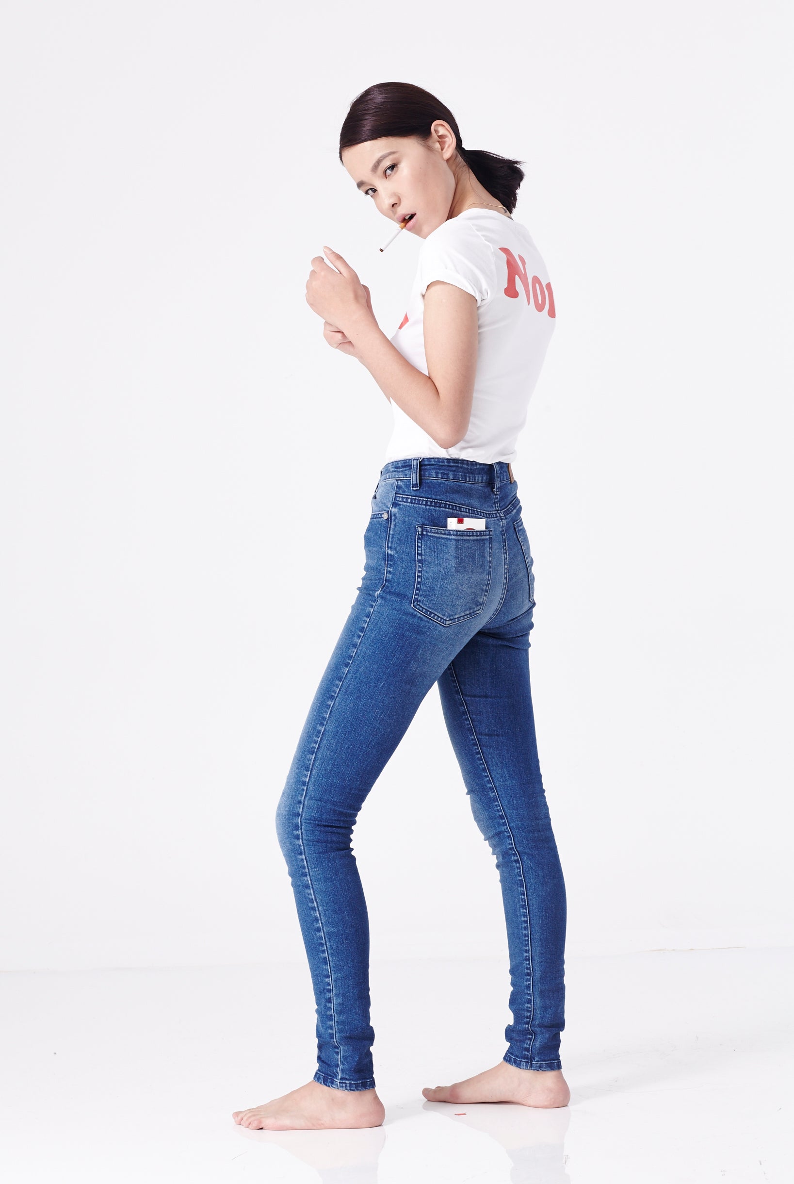 Oui & Non Tee (White)