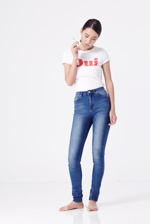 Oui & Non Tee (White)