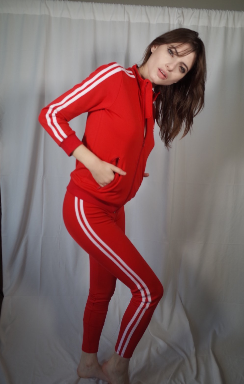 Red Tracksuit jacket