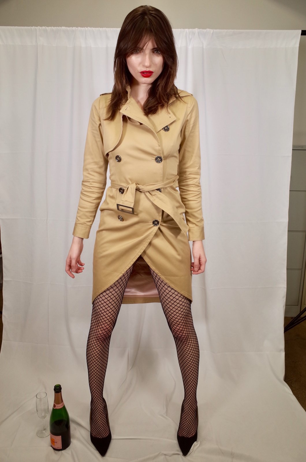 Trench Dress (Butter) L'cole Des Femmes Trench Dress (Butter) L'cole Des Femmes