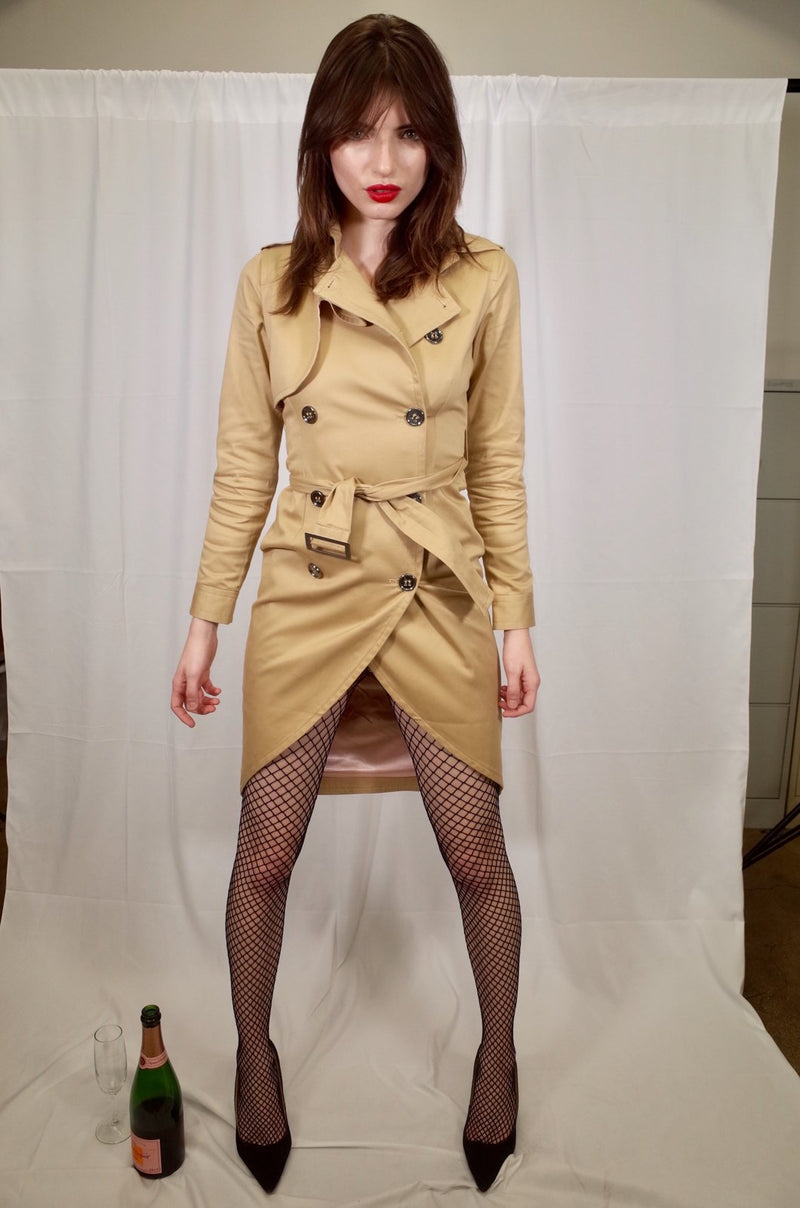 Trench Dress (Butter) – L'école Des Femmes