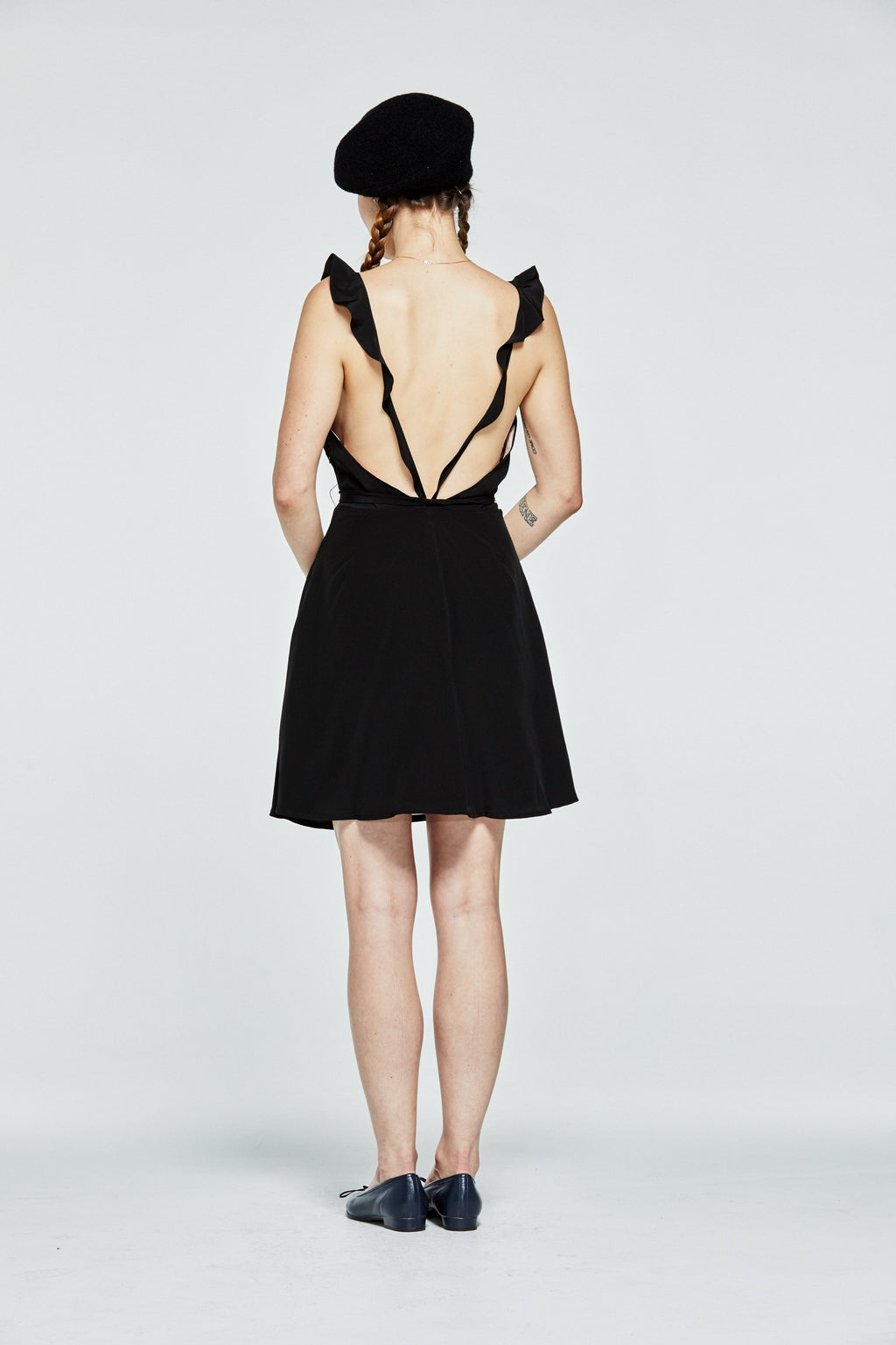 Cerisier Dress (Black) - L'école Des Femmes 