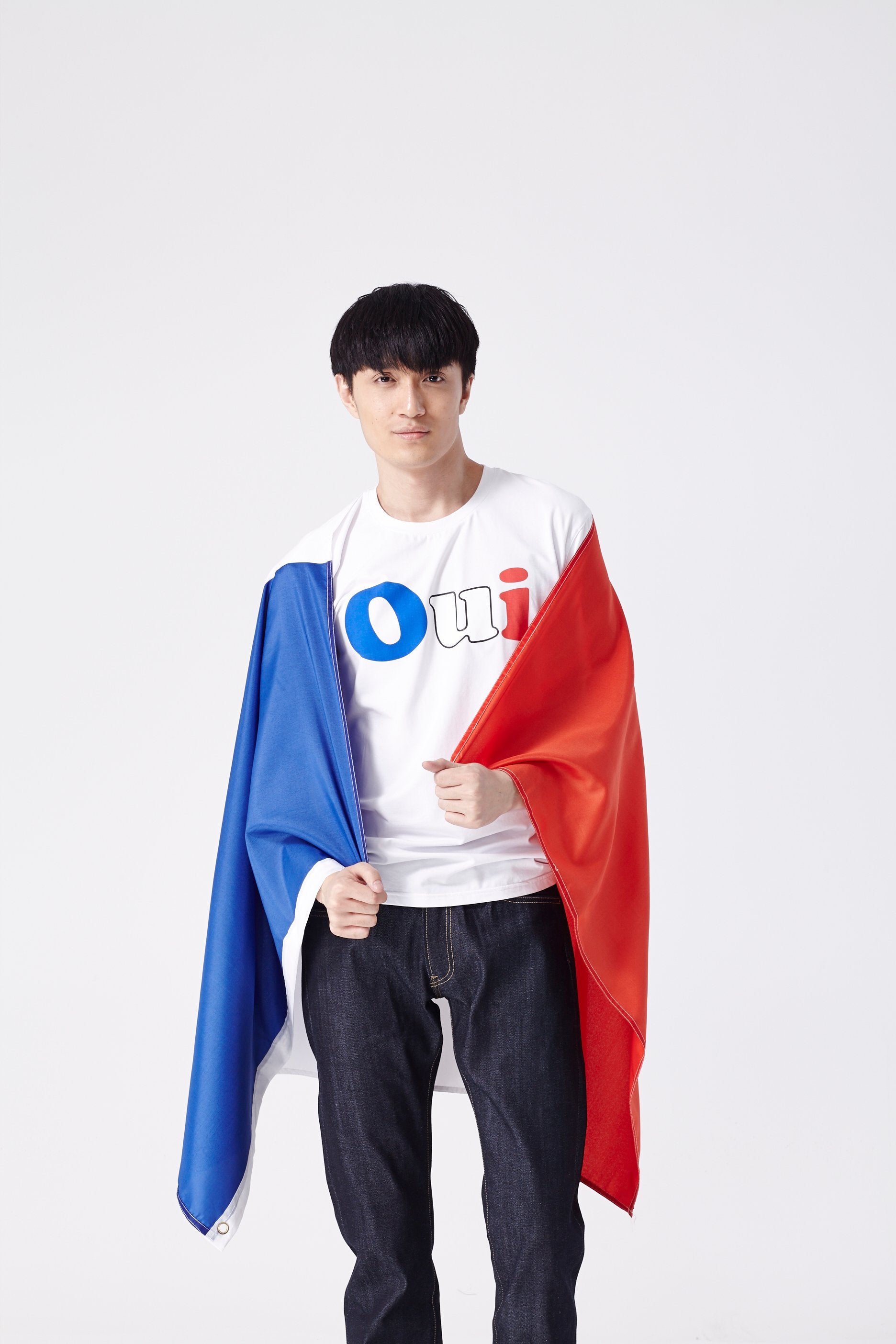 L'ecole des Femmes ⚡︎ Oui シャツ Men's Oui & Non Tee (Navy) – L'école Des Femmes