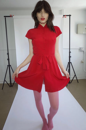 Petite Robe Chinoise (Red) - L'école Des Femmes 