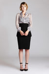 Secretary Wool Skirt - L'école Des Femmes 
