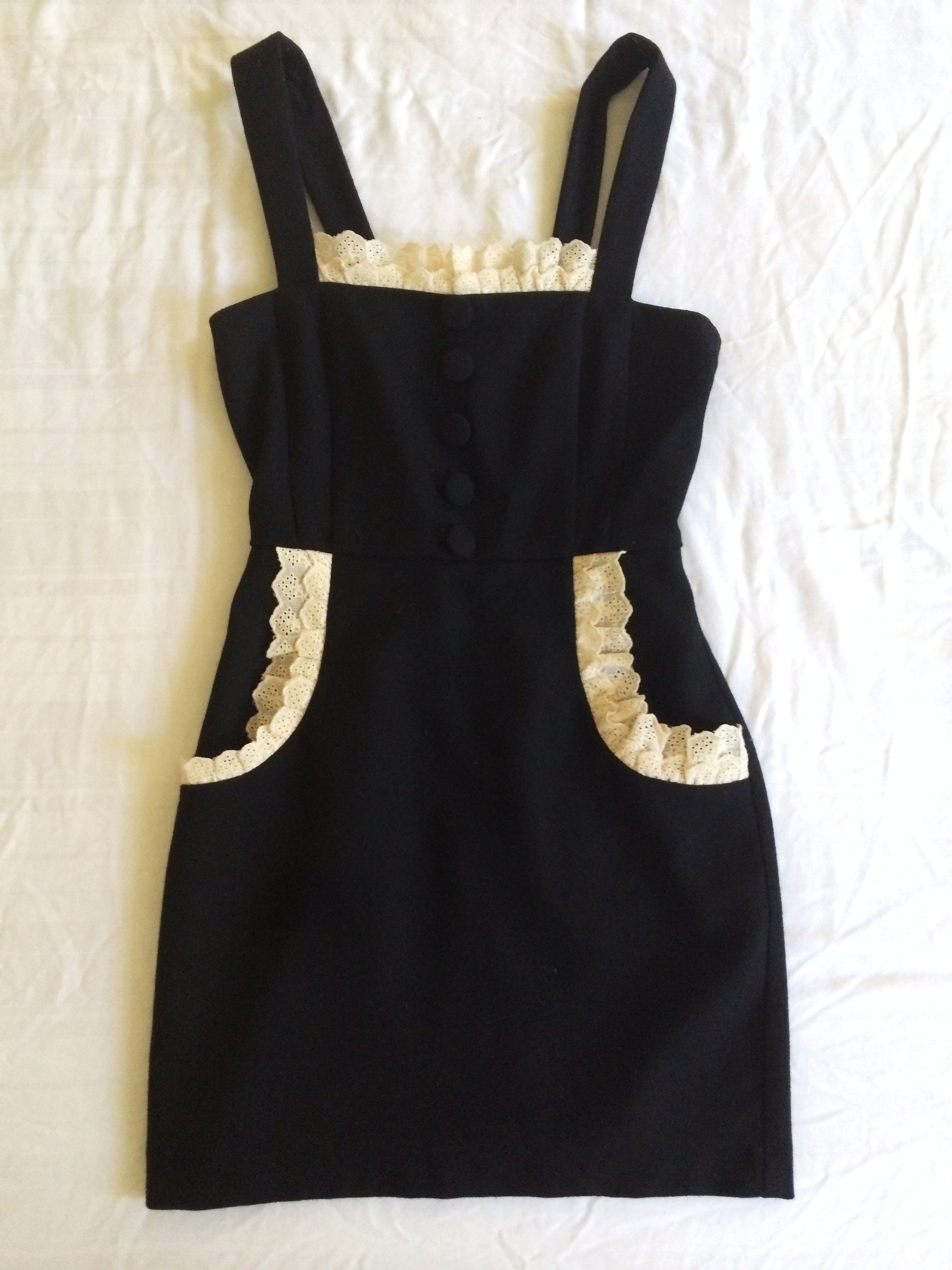 French Maid Strap Dress L'cole Des Femmes French Maid Strap Dress L'cole Des Femmes