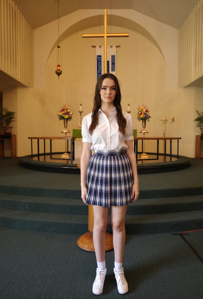 Oxford cotton blouse