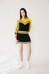 Bumble Bee Cheerleader Sweater