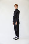 Mandarin Boiler Suit (Black)
