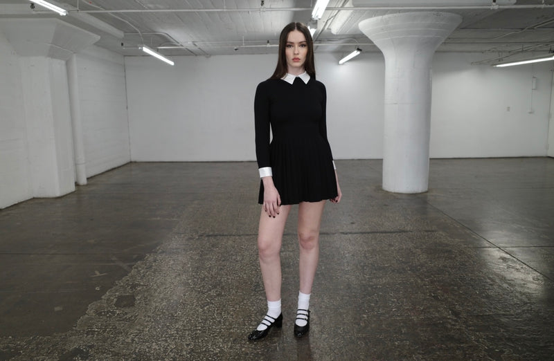 Knitted Belle de Jour Dress