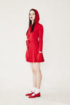 Red Riding Hood Knit Dress